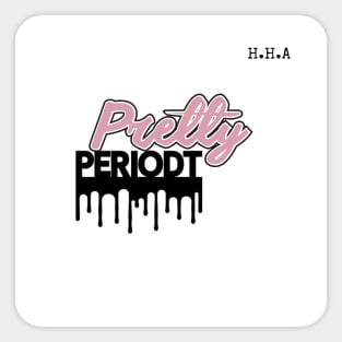 Period pooh Sticker